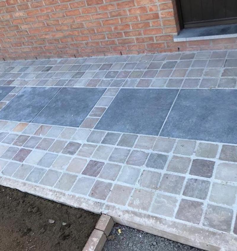 Terrasse et pavage