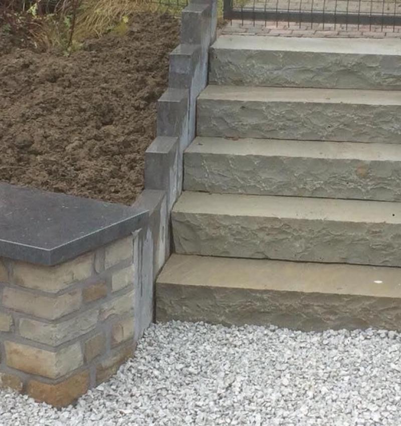 Terrasse et pavage